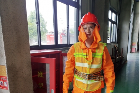 2021消防演習人員著裝